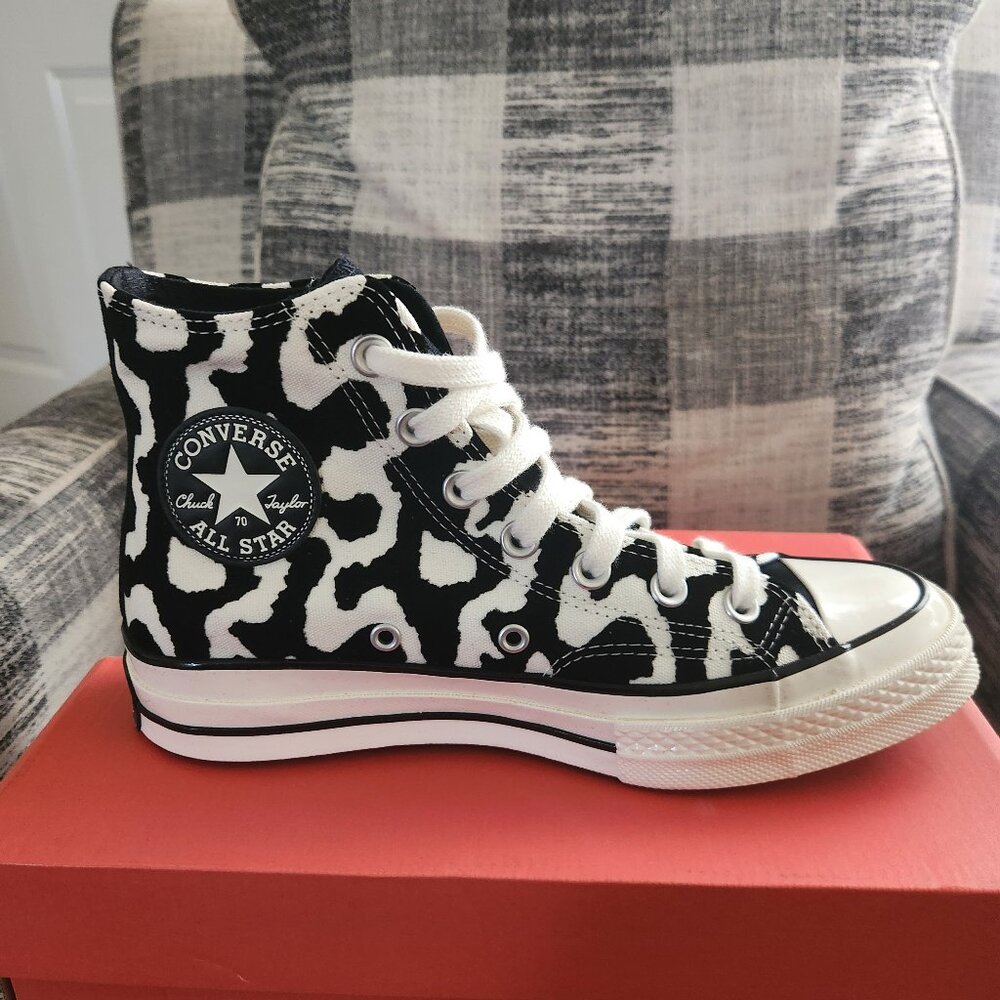 🔥 Chuck Taylor Converse All Stars 70 black and white print